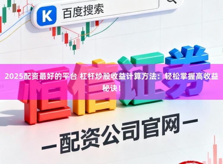 2025配资最好的平台 杠杆炒股收益计算方法:轻松掌握高收益秘诀!